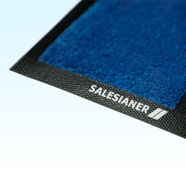 SALESIANER Design Colour Matte in individueller RAL- oder PANTONE-Farbe, Premiummattenqualität für optimale Sauberkeit und Sicherheit.