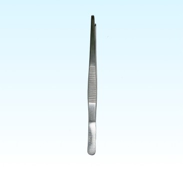 Chirurgische Pinzette von SALESIANER, steril verpackt, ideal für präzise Wundversorgung